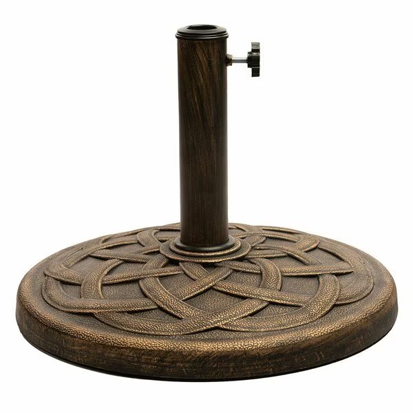 Umbrella Base, Bronze, 26 lbs, Us Weight, Mfr#: FUB26BZ